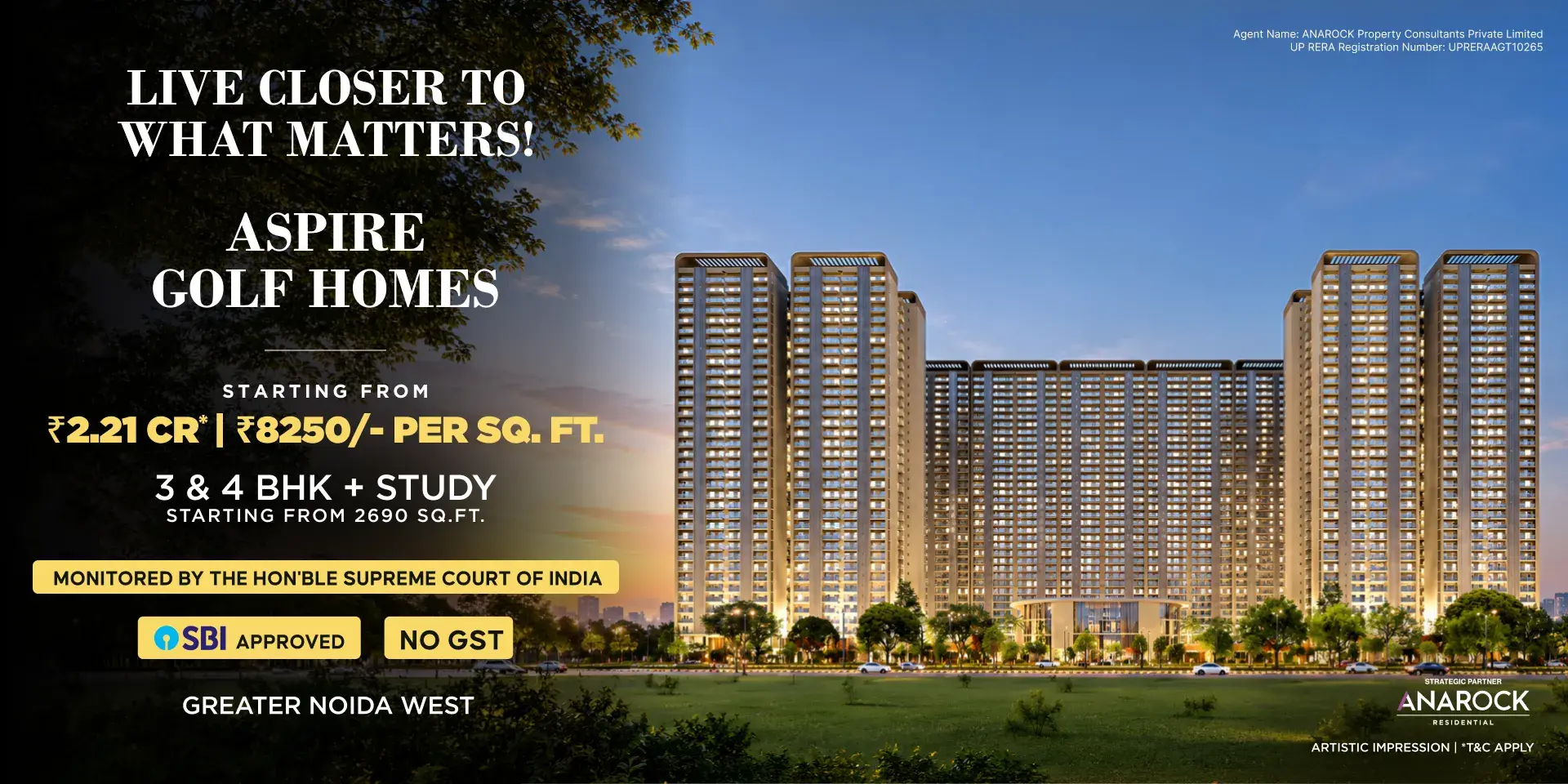 NBCC Aspire Golf Homes